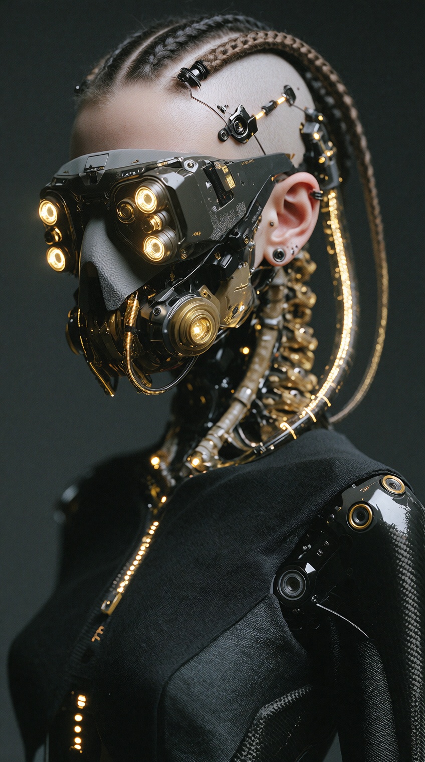 (Authentic,  medium close-up analog portrait,  shot on a medium format camera with 105mm lens wide open at f/2.4. Photogra...