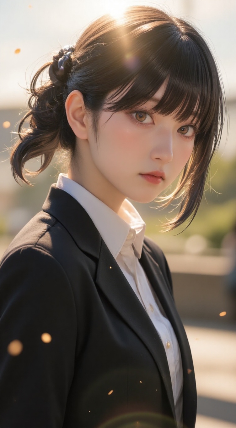 Beautiful Japanese girl,  dramatic scene,  cute:1.21 on Tensor.Art