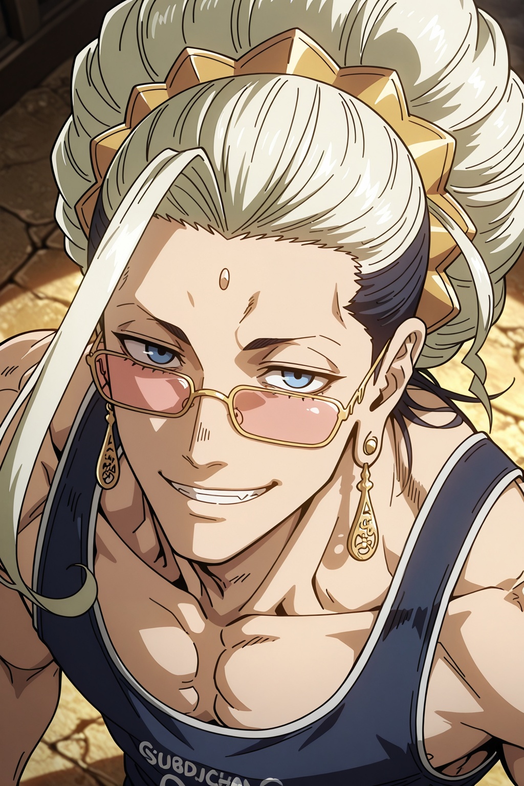 male focus,  1boy,  buddha \(shuumatsu no valkyrie\) on Tensor.Art
