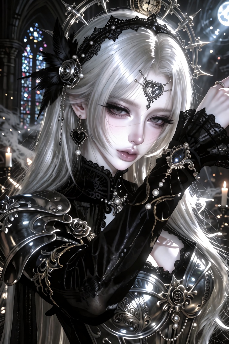 (masterpiece,  best quality,  extremely detailed dark gothic fantasy illustration) on Tensor.Art