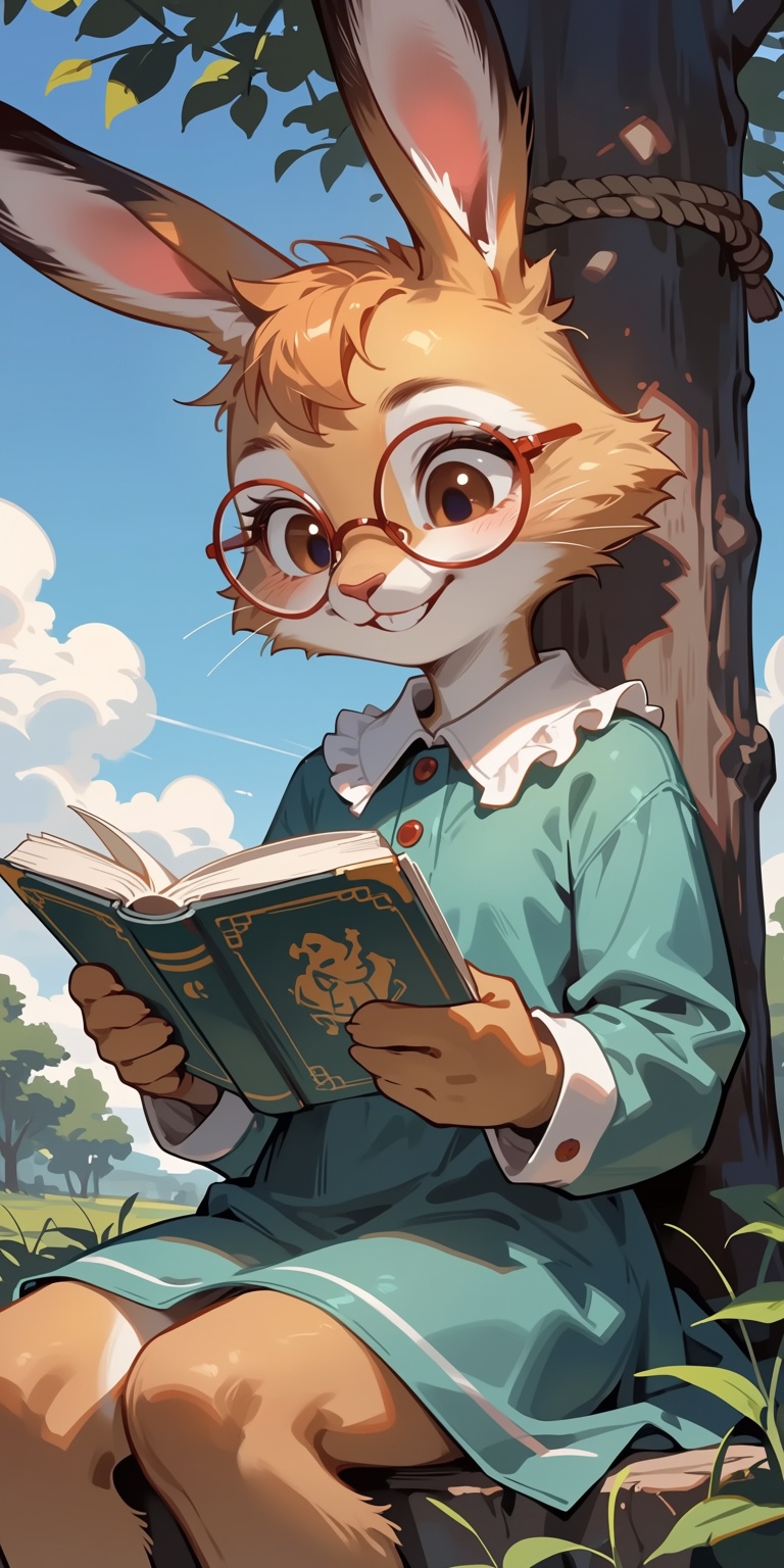 1girl,  animal ears,  rabbit ears on Tensor.Art