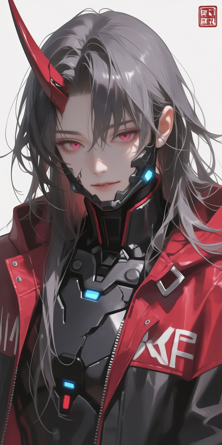 1boy,  portrait,  long hair on Tensor.Art