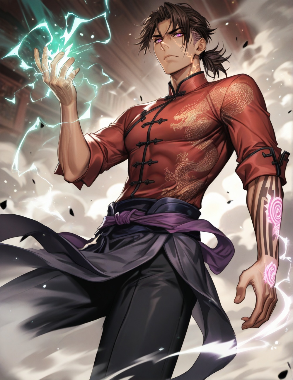 detailed background,  detailed face and eyes,  perfect anatomy on Tensor.Art