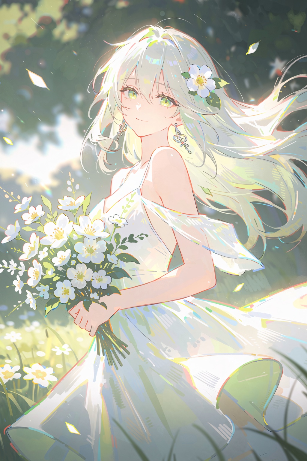 1girl,  solo,  long hair on Tensor.Art