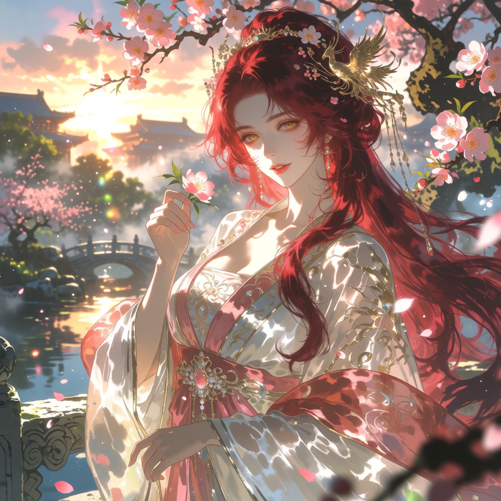 ***** female,  beautiful and gorgeous,  sunlight on Tensor.Art
