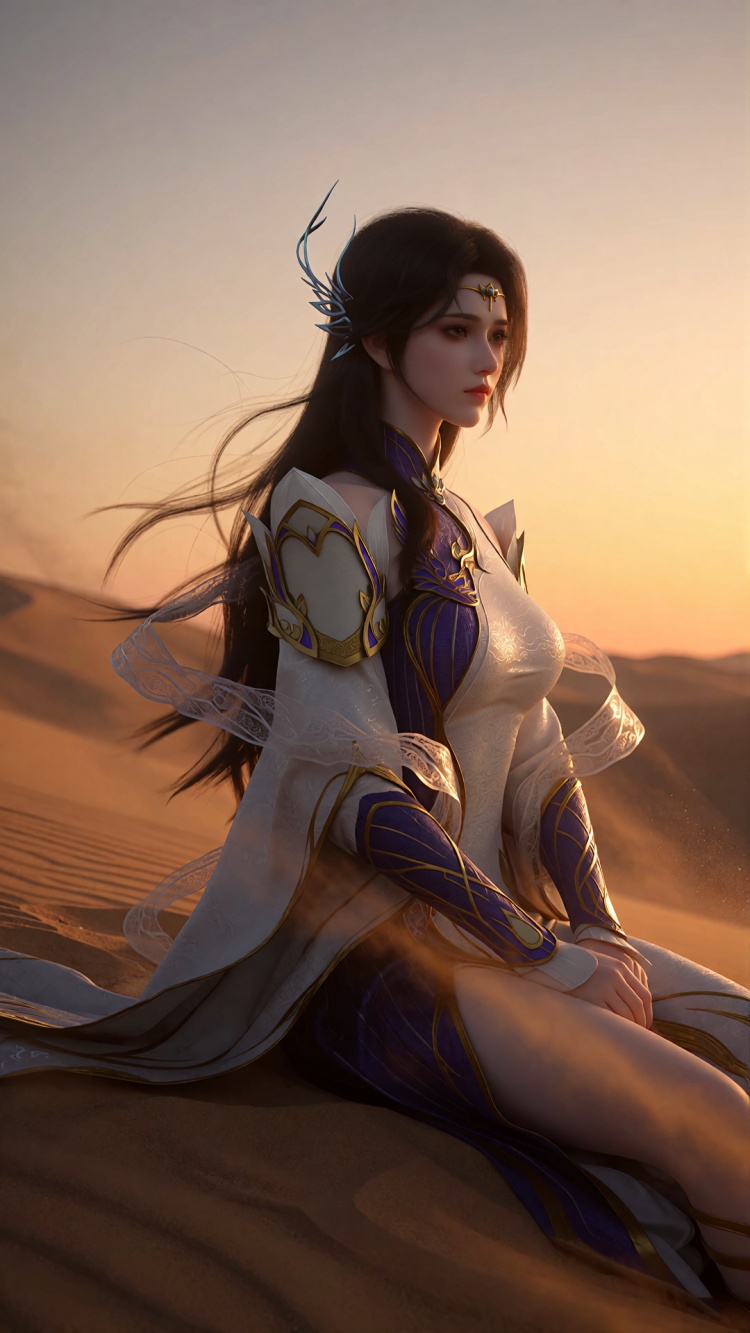 玄衣-斗破苍穹 by 月恋-❀ on Tensor.Art