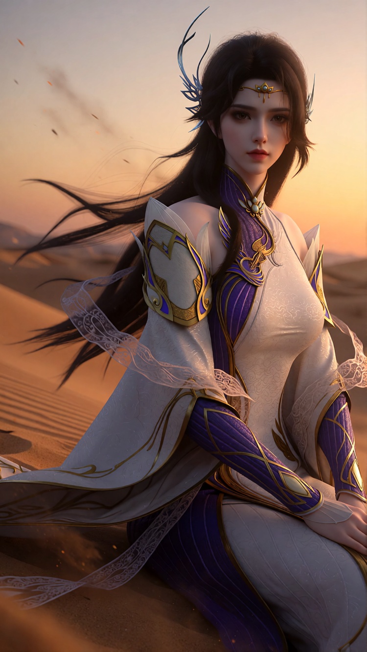 玄衣-斗破苍穹 by 月恋-❀ on Tensor.Art