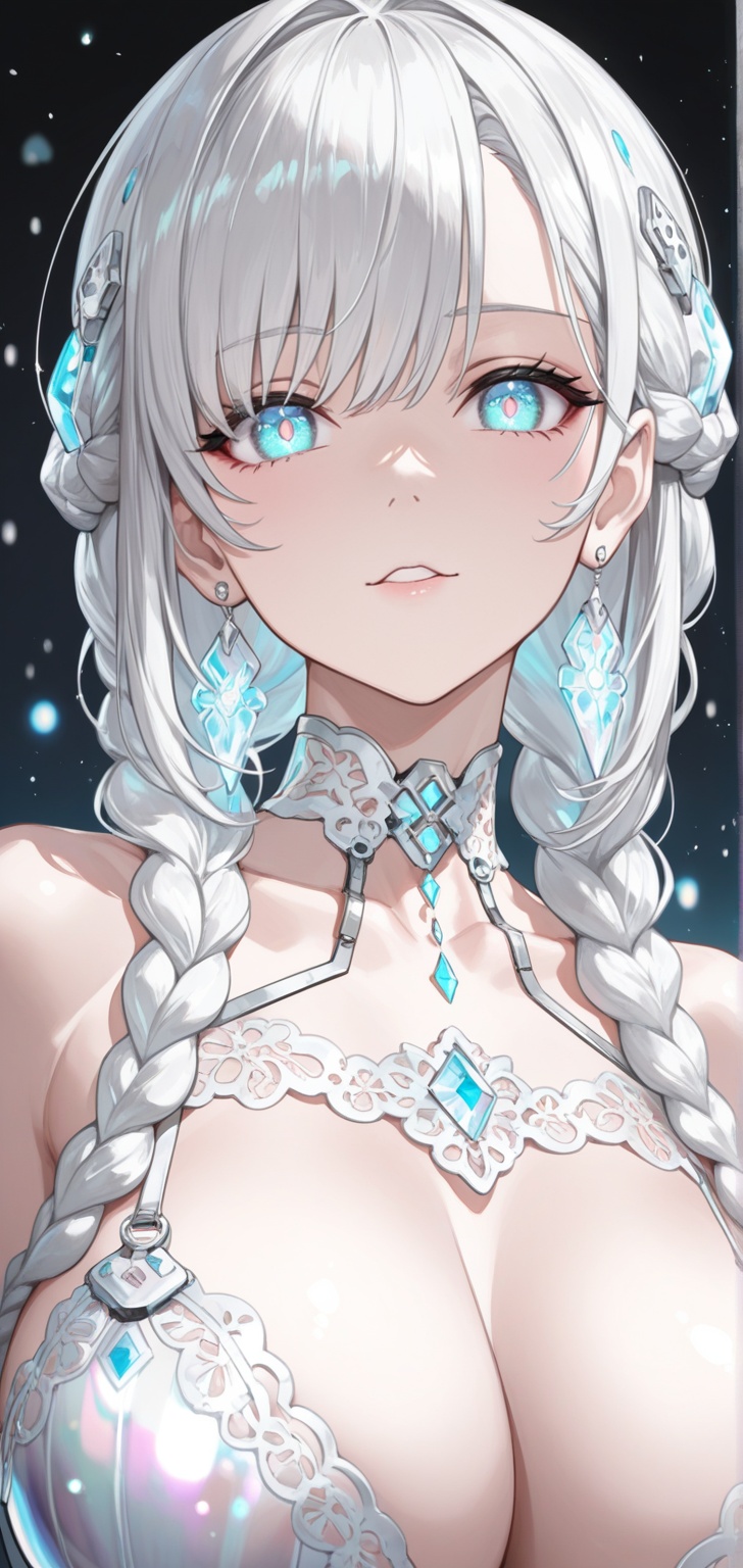 1girl,  solo,  beautiful feminine face on Tensor.Art