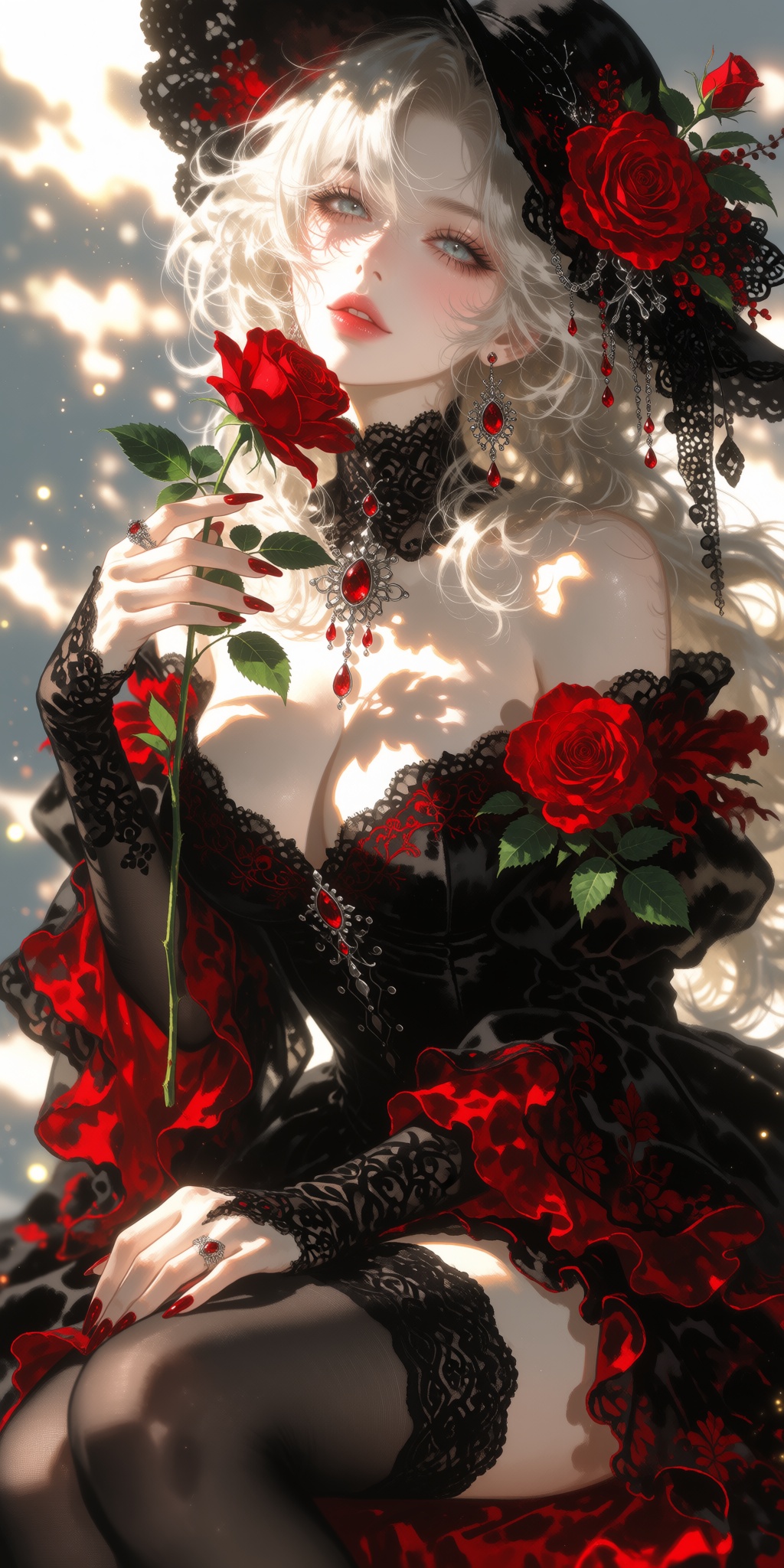 ***** female,  beautiful and gorgeous,  sunlight on Tensor.Art