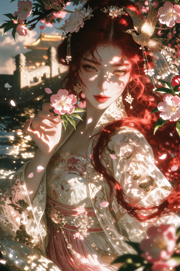 ***** female,  beautiful and gorgeous,  sunlight on Tensor.Art