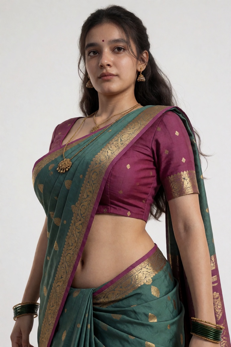 South Asian ,  enormous bust,  young on Tensor.Art