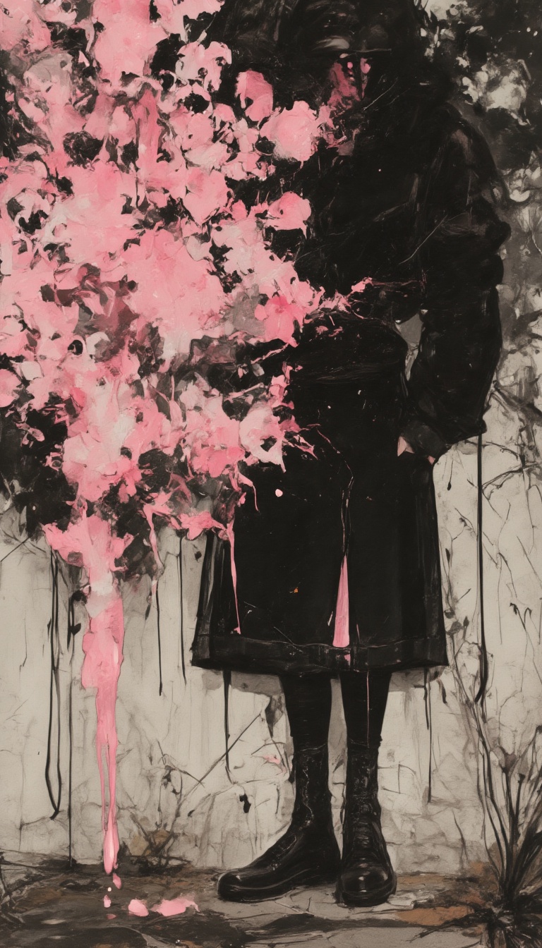 “Synthesis.” I.A.Vepkhvadze,  1976,  A hidden young anthro sheep woman on Tensor.Art