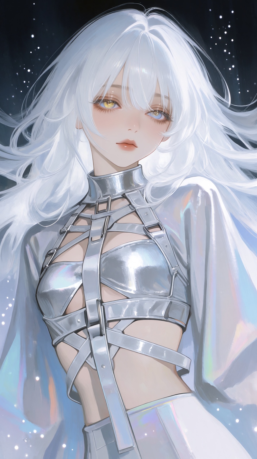 (Highly refined art style) 1girl,  solo,  delicate brushwork on Tensor.Art