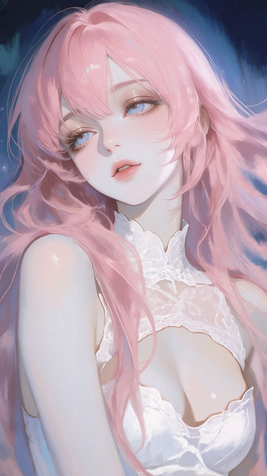(Highly refined art style) 1girl,  solo,  delicate brushwork on Tensor.Art