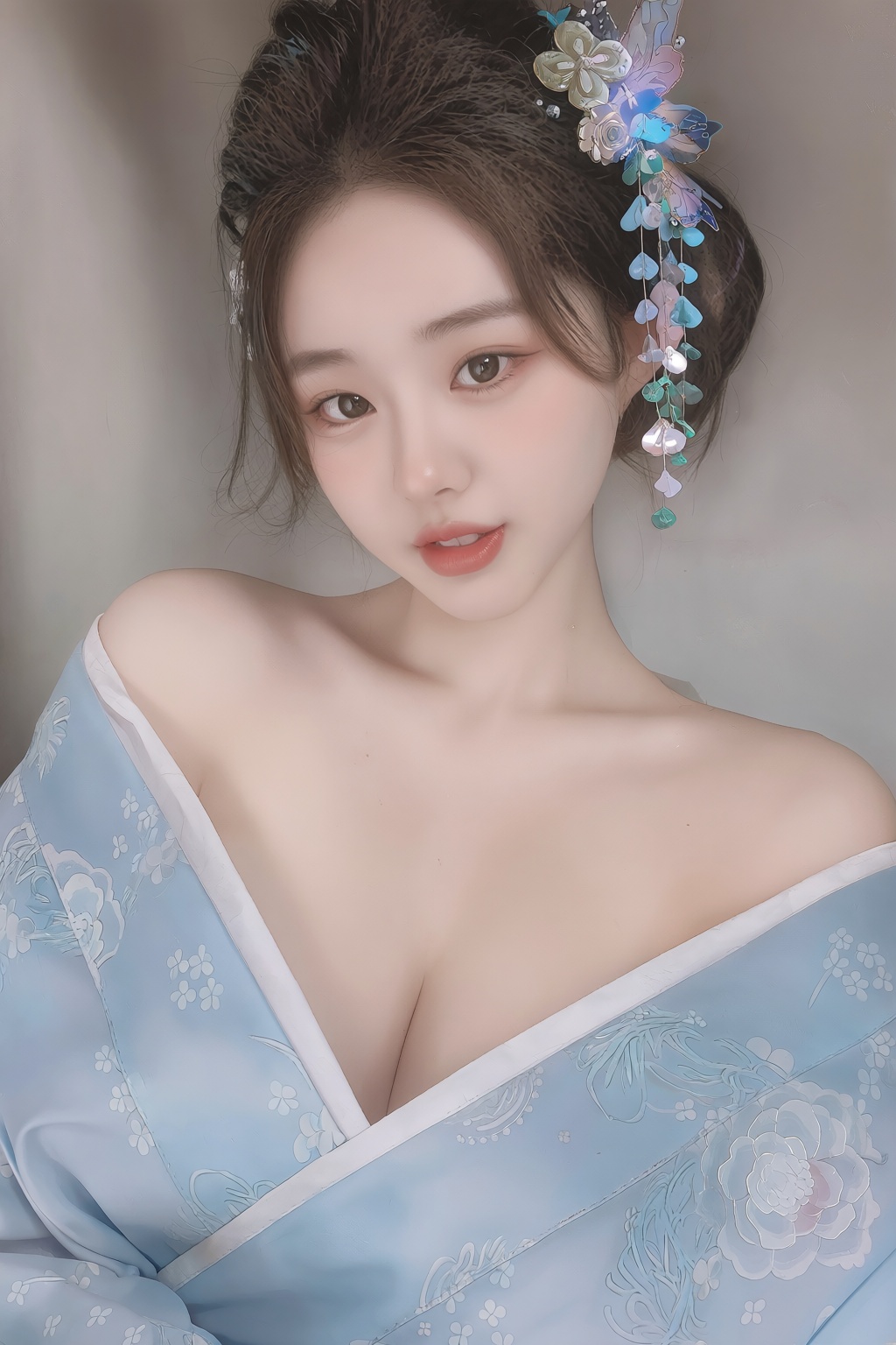 1girl,  solo,  breasts on Tensor.Art