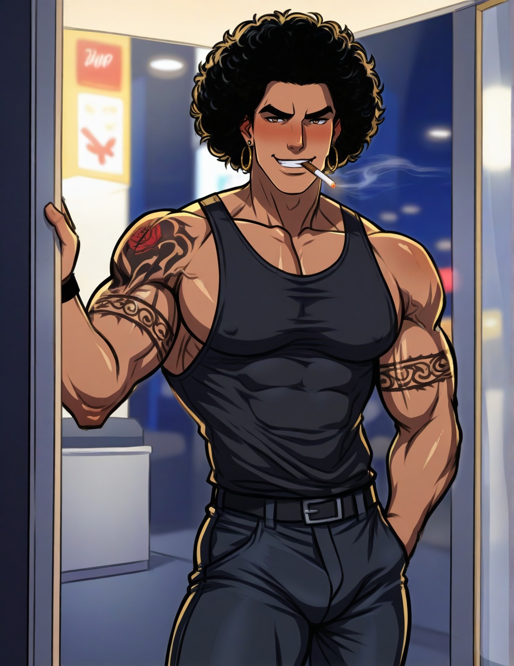 ((19 yo handsome man)),  1boy,  masculine on Tensor.Art