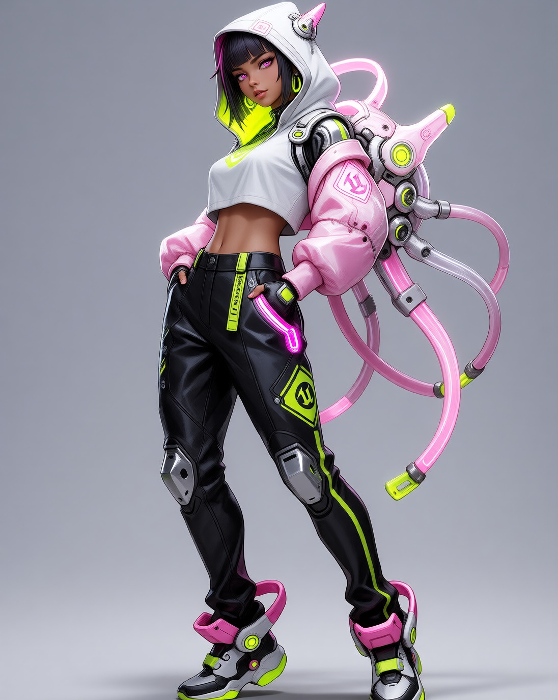 Hyper-detailed 3D art,  glossy skin,  hyper-realistic lighting on Tensor.Art