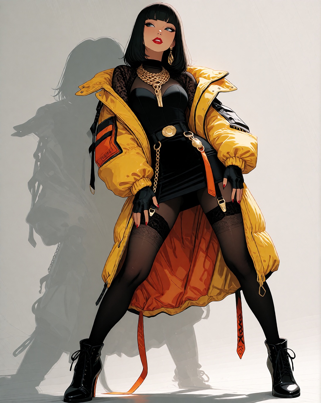 Hyper-detailed 3D art,  glossy skin,  hyper-realistic lighting on Tensor.Art