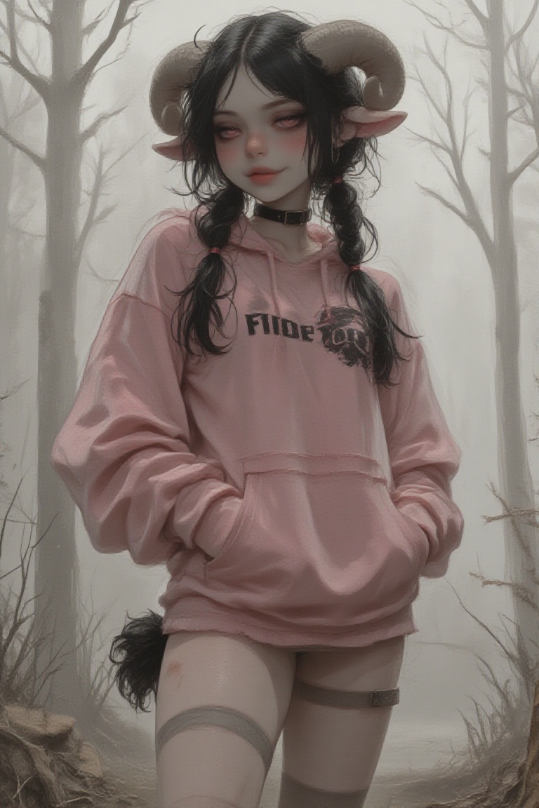 solo,  anthro sheep female,  1girl on Tensor.Art