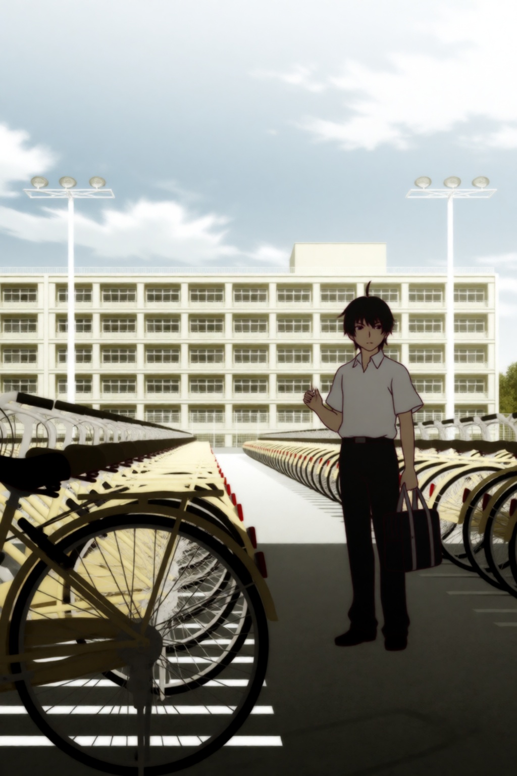 monogatari style,  SHAFT style,  Koyomi on Tensor.Art