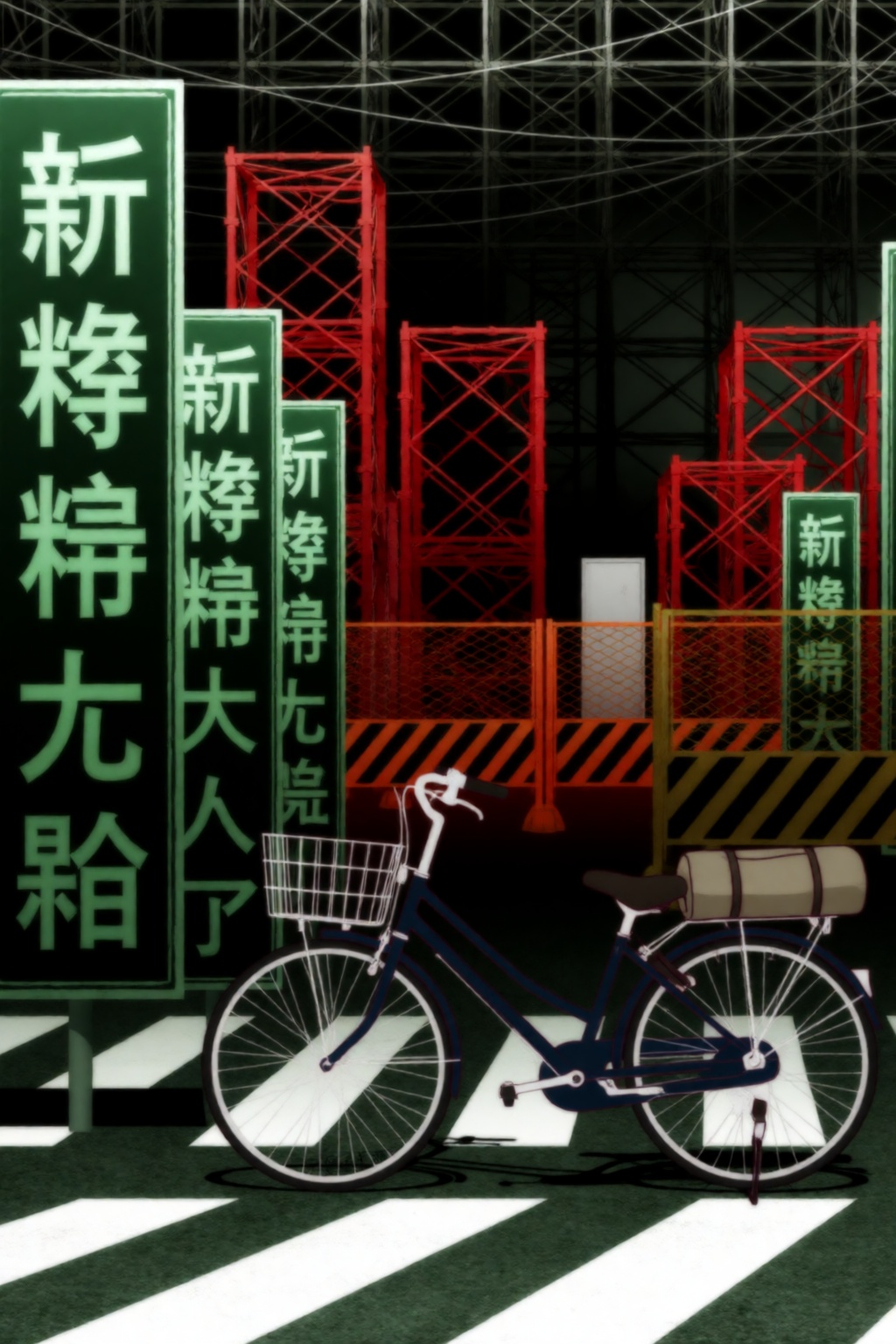 monogatari style,  SHAFT style,  A wide-angle on Tensor.Art