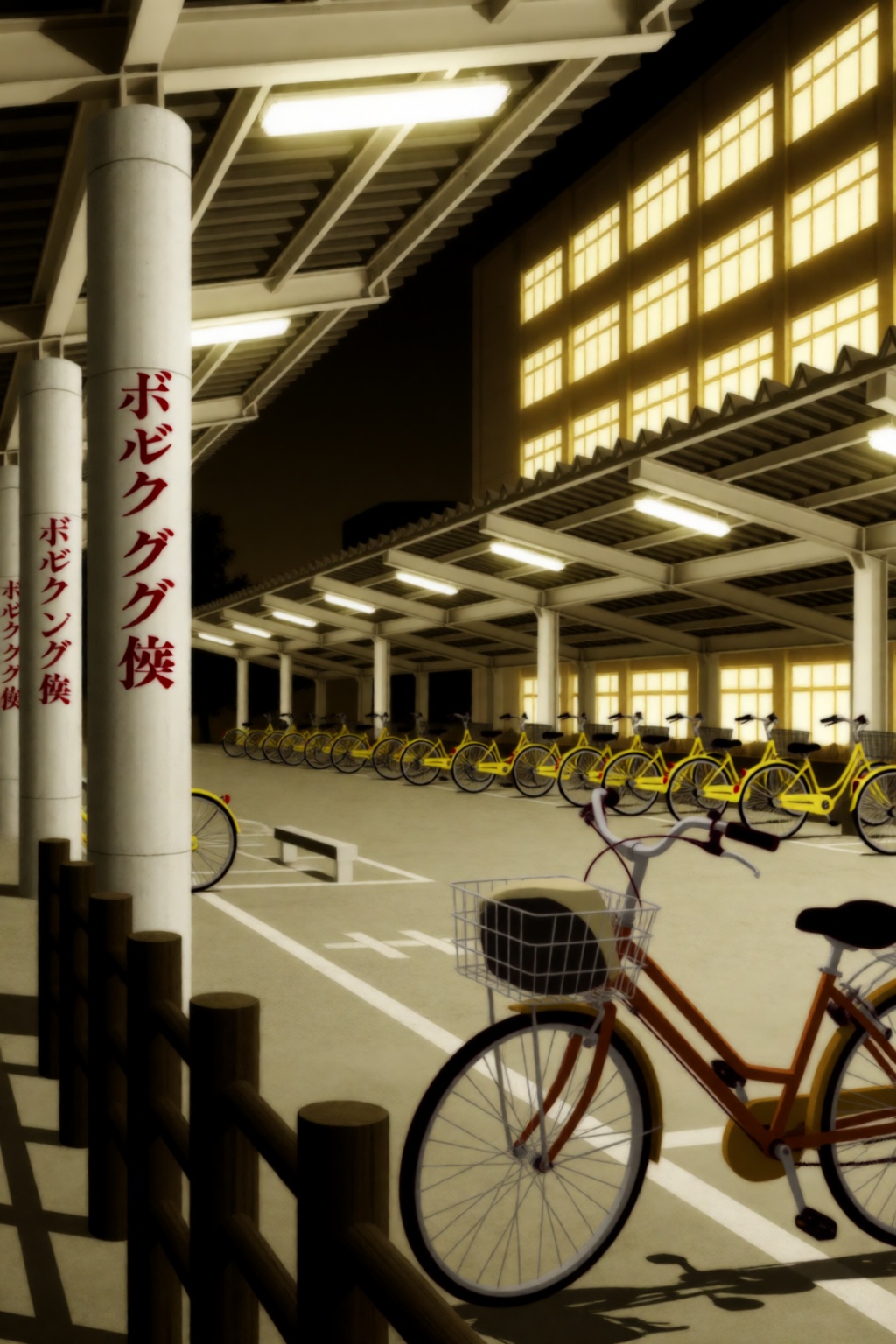 monogatari style,  SHAFT style. SHAFT style,  In this wide cinematic shot on Tensor.Art