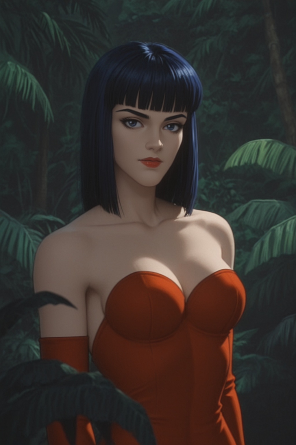 Anna_Williams_Tek3n,  solo,  1girl on Tensor.Art