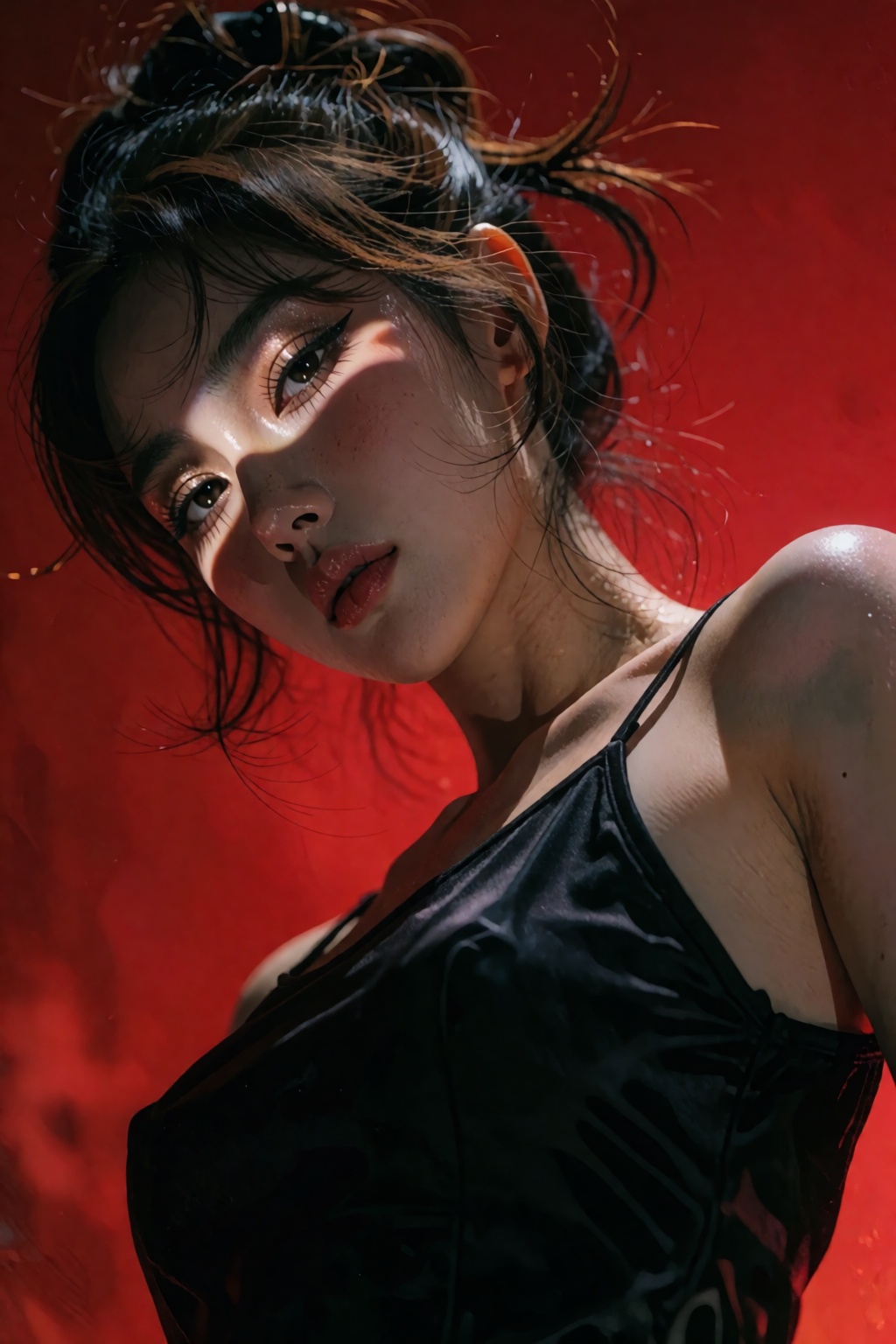 (masterpiece,  best quality,  ultra-detailed 1990s vintage film studio portrait) on Tensor.Art