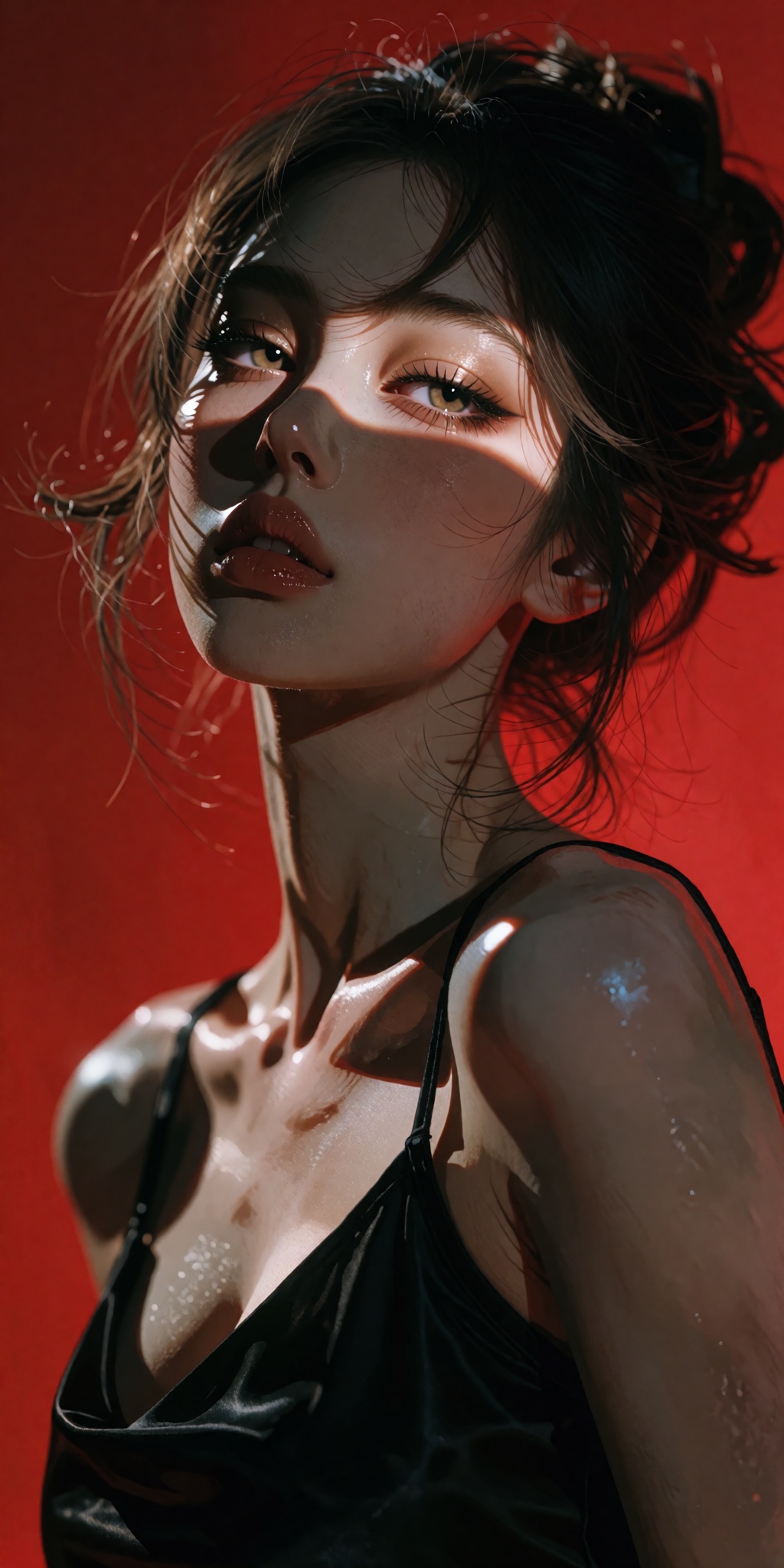 (masterpiece,  best quality,  ultra-detailed 1990s vintage studio portrait art) on Tensor.Art