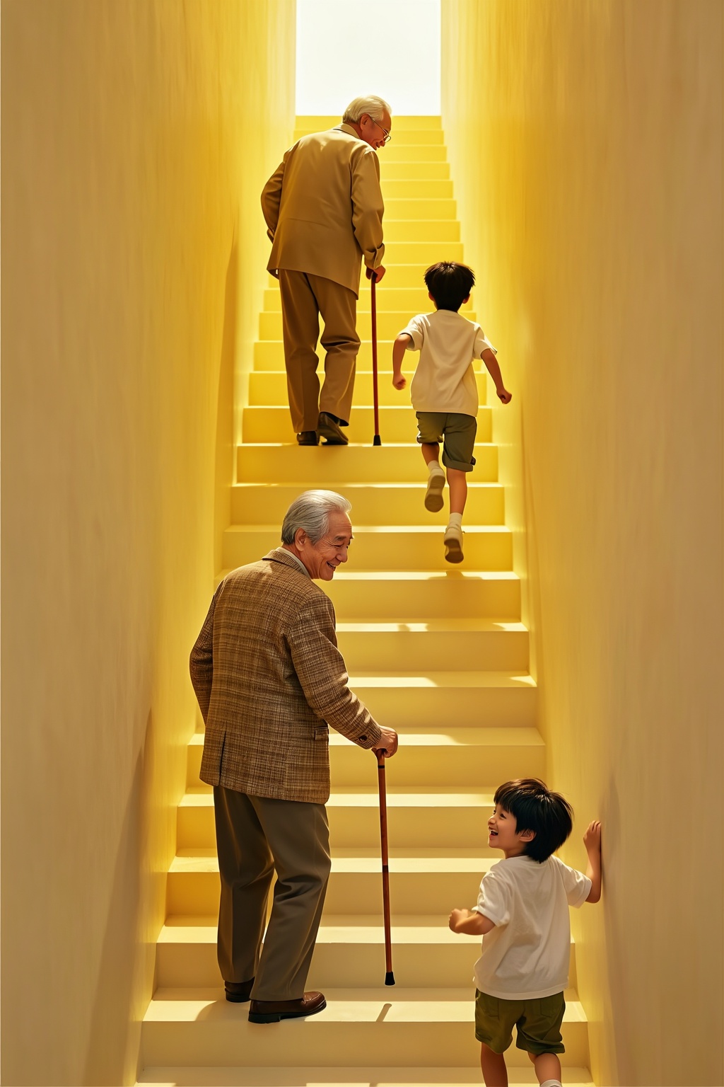 This is NOT an age comparison chart,  timeline,  infographic on Tensor.Art