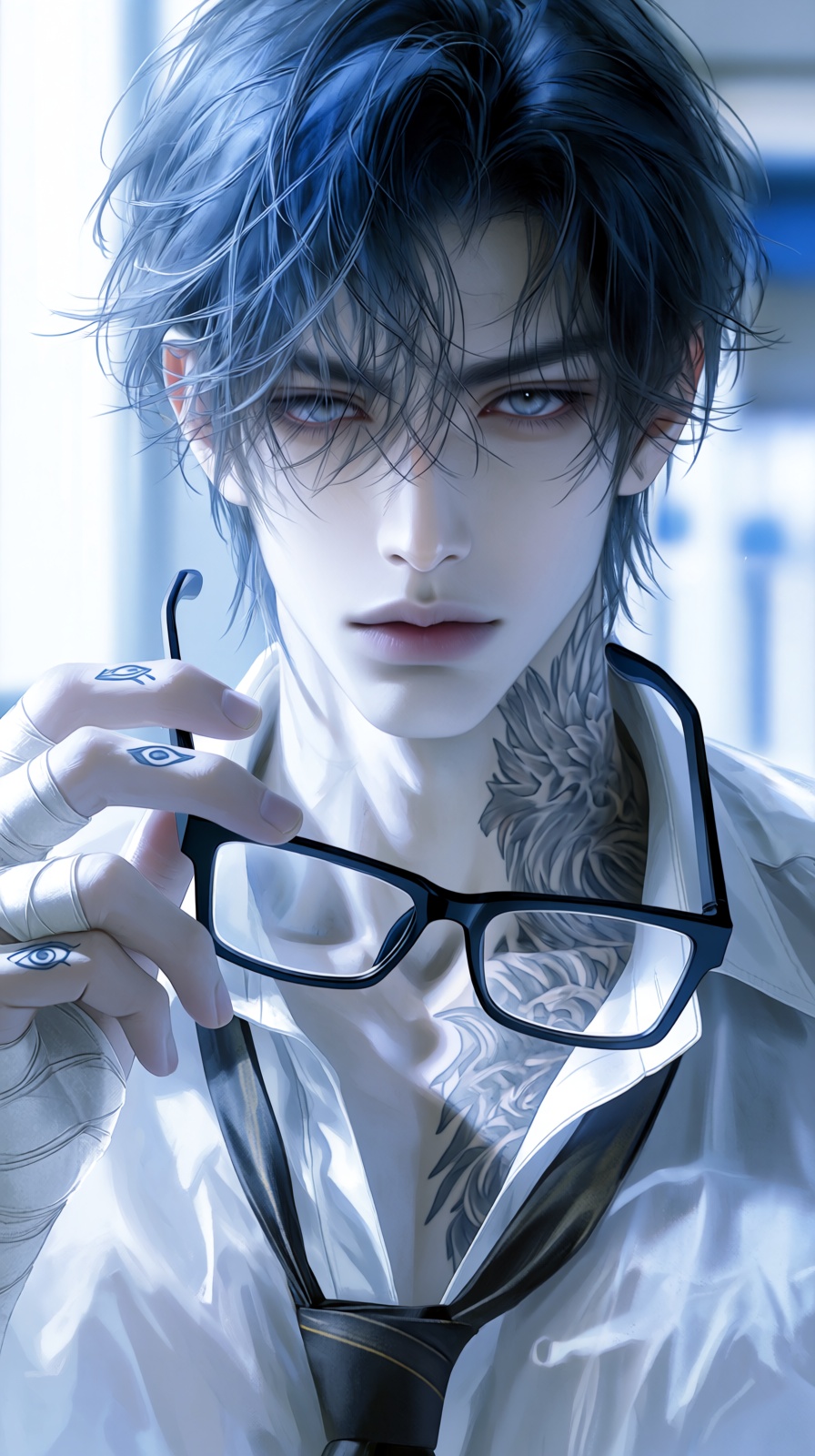 (Highly refined art style) 1male,  solo,  cinematic composition on Tensor.Art