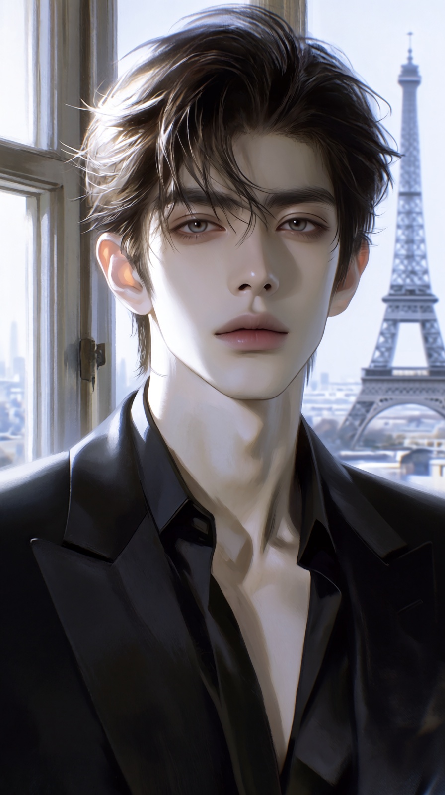 (Highly refined art style) 1male,  solo,  cinematic composition on Tensor.Art