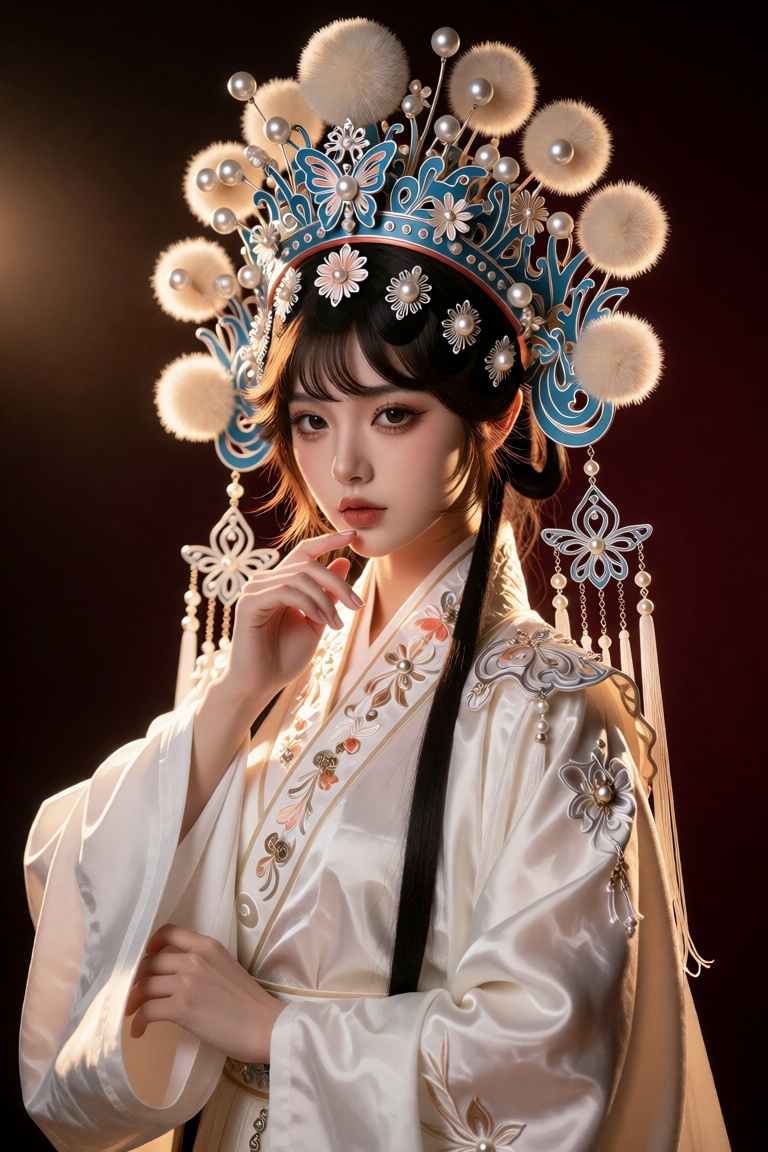 1 girl,  ((bang)),  ((long wavy hairstyle)) on Tensor.Art