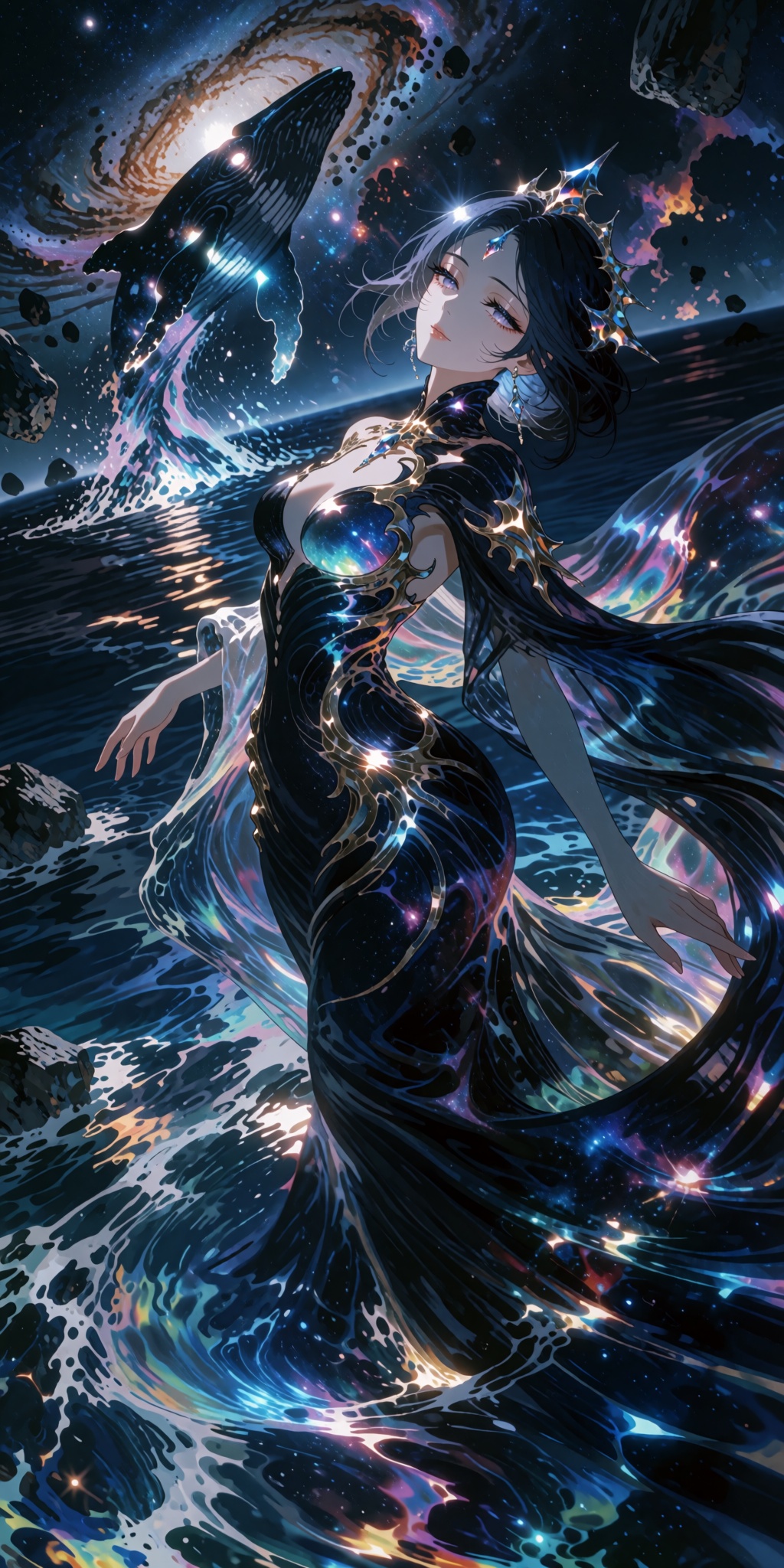 8k UHD,  cinematic medium close-up,  dynamic tilted angle on Tensor.Art