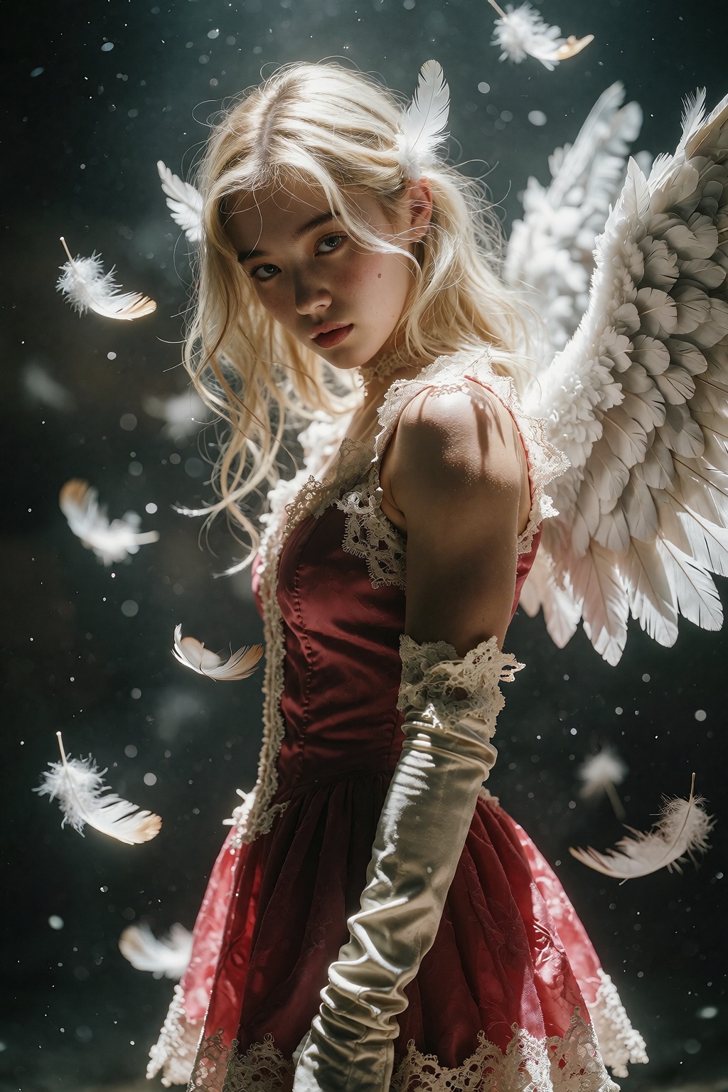 ),  ( akorean woman,  kpop on Tensor.Art