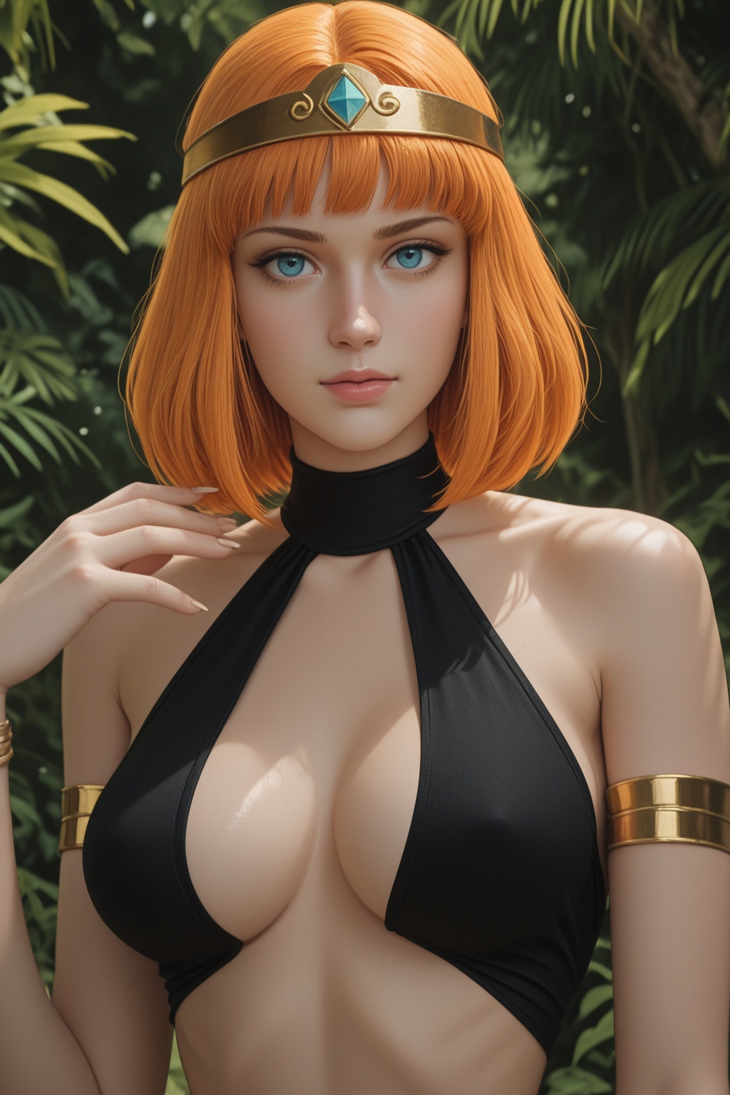 Shaman_Maz1ng3r,  solo,  1girl on Tensor.Art