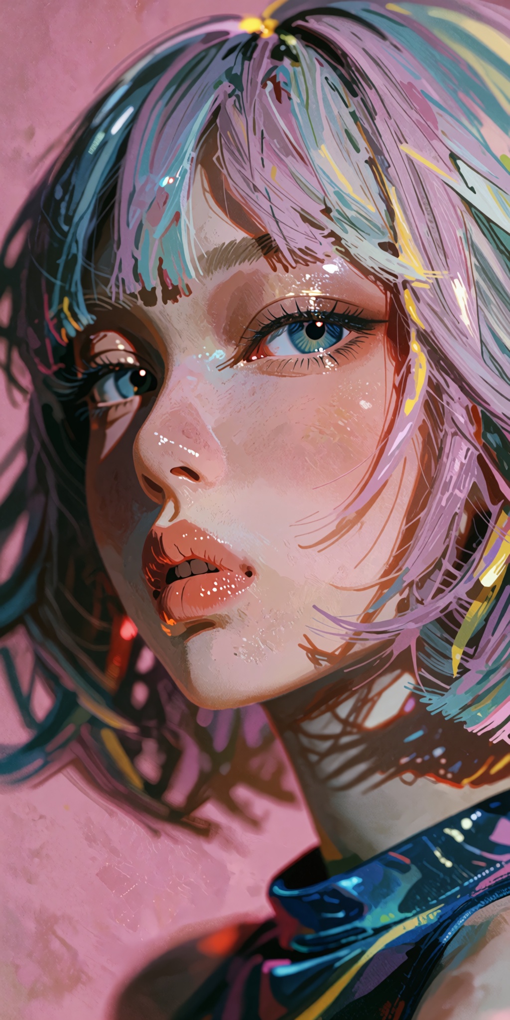 1girl,  solo,  short hair on Tensor.Art