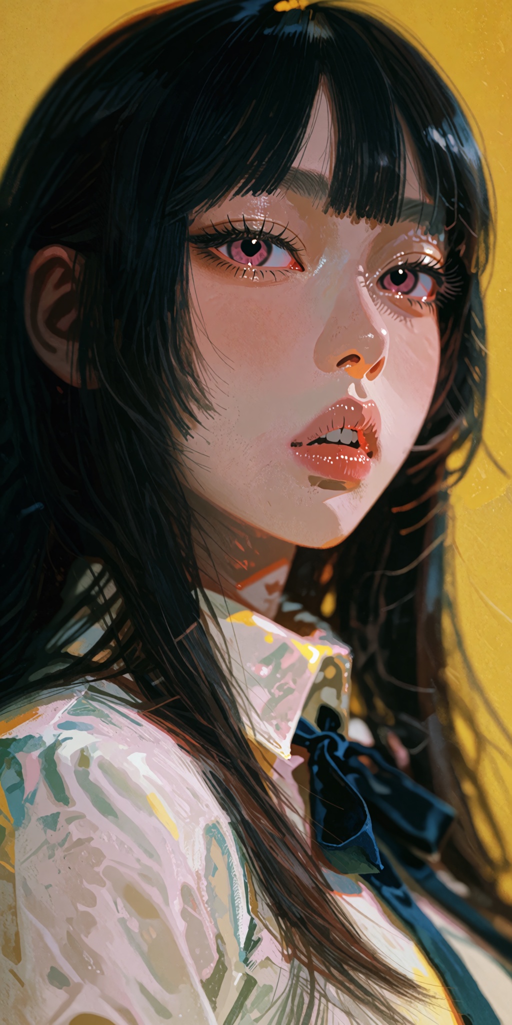 1girl,  solo,  long hair on Tensor.Art