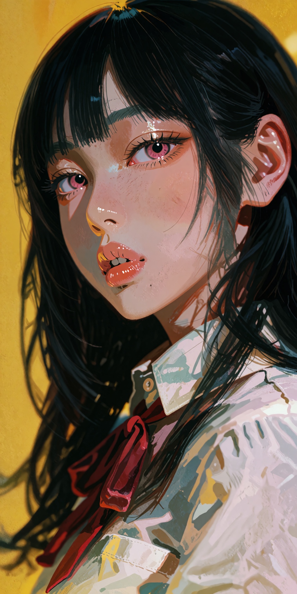 1girl,  solo,  long hair on Tensor.Art