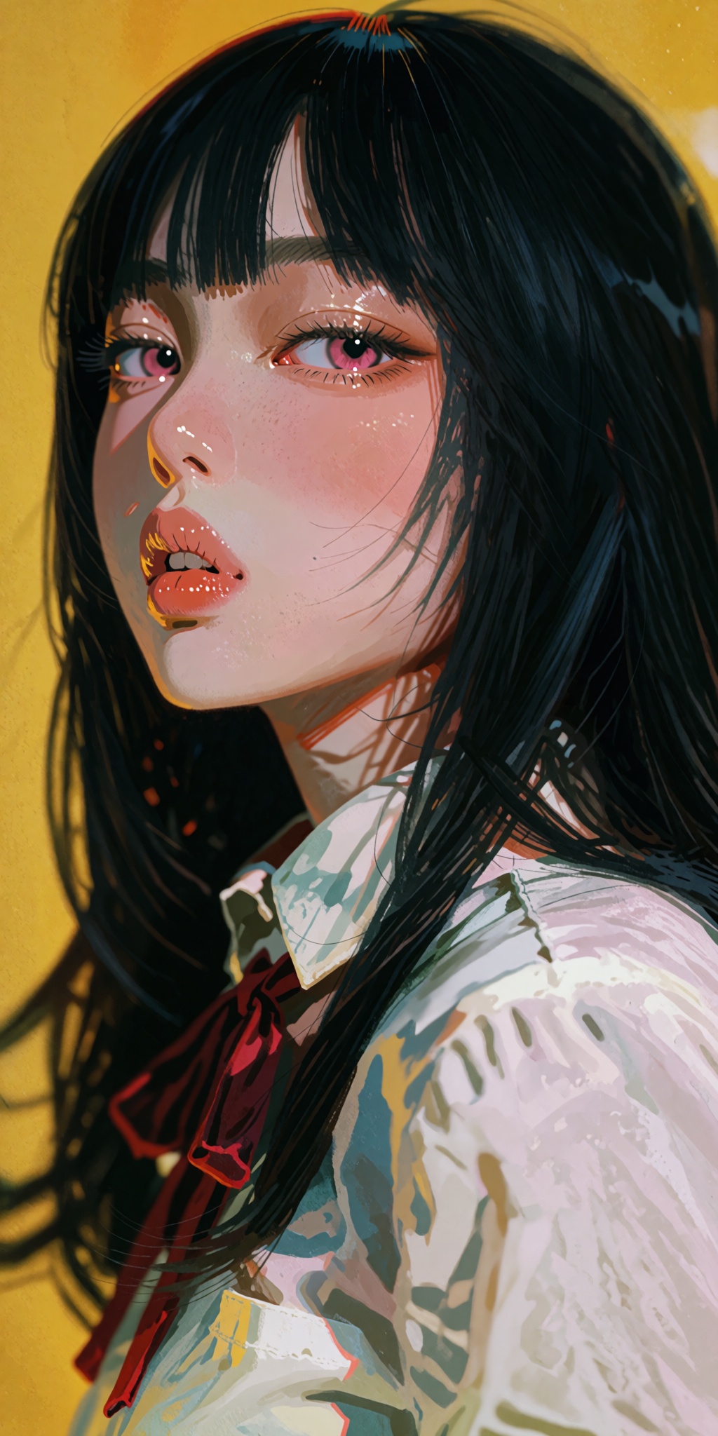 1girl,  solo,  long hair on Tensor.Art