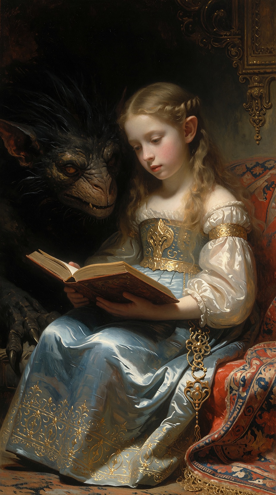 Masterpiece,  high quality,  Oil Painting on Tensor.Art
