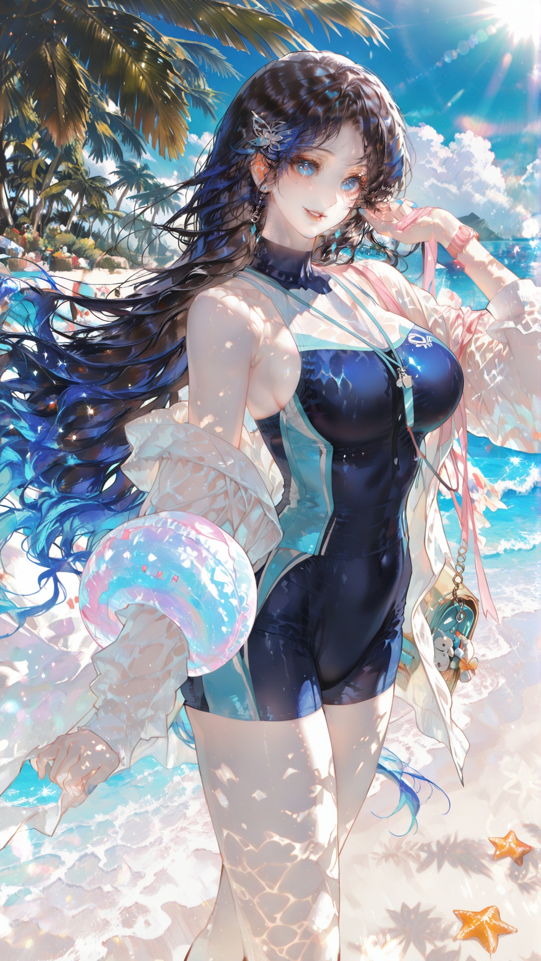 1girl,  solo,  (big breast) on Tensor.Art