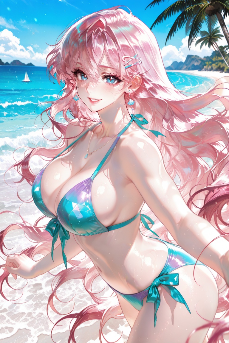 1girl,  solo,  (big breast) on Tensor.Art