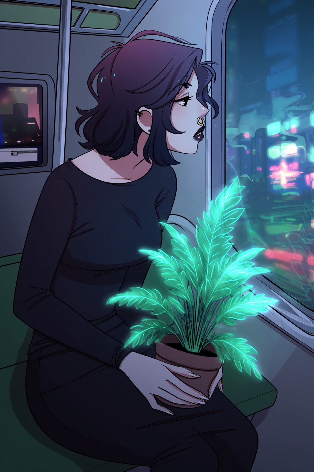 highres,  absurdres,  @pookiesenpai A woman with short on Tensor.Art