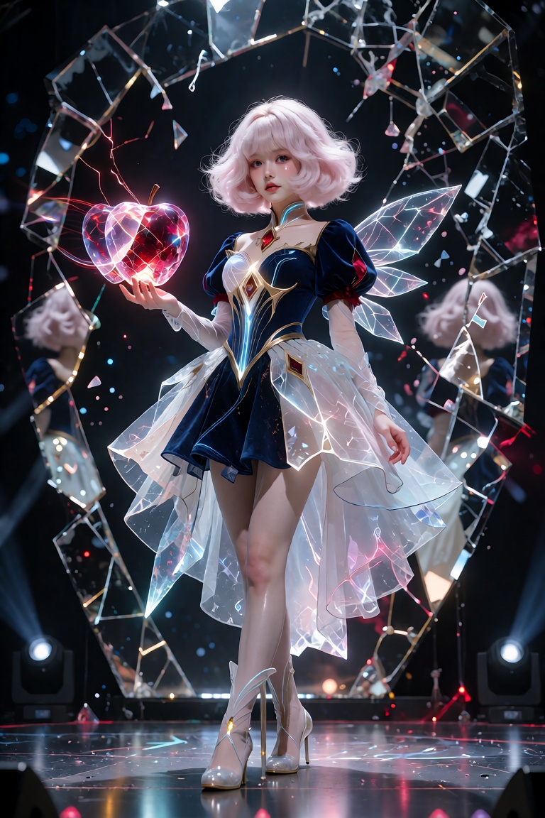 masterpiece,  ultra-detailed,  high-fashion virtual idol photography on Tensor.Art