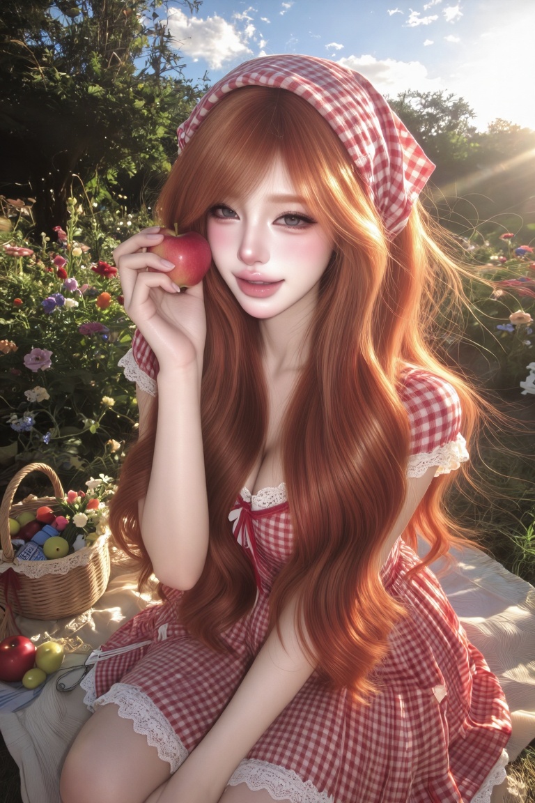 beautiful young ***** woman,  original female OC,  feminine and captivating appearance on Tensor.Art