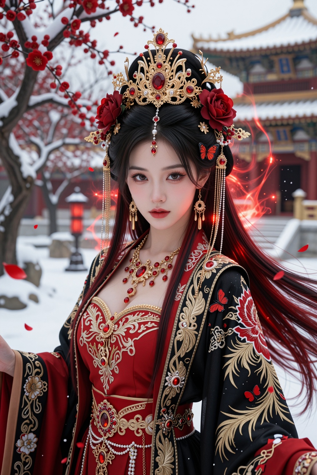 (Atmospheric Lighting,  High Contrast,  Cinematic Lighting on Tensor.Art