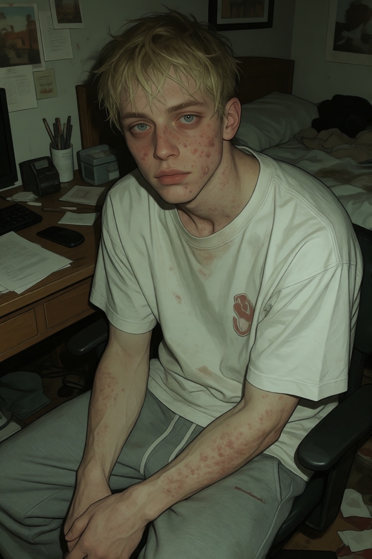 1man,  incel,  acne on Tensor.Art