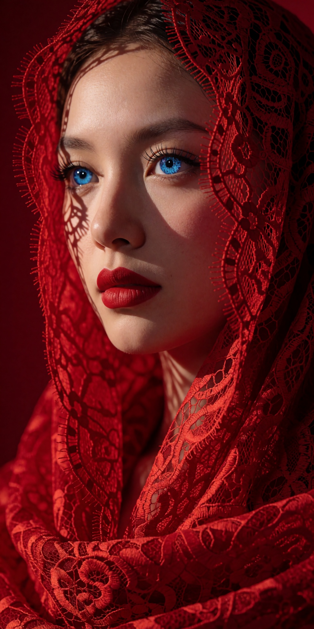 1girl,  solo,  professional dslr macro beauty photography on Tensor.Art