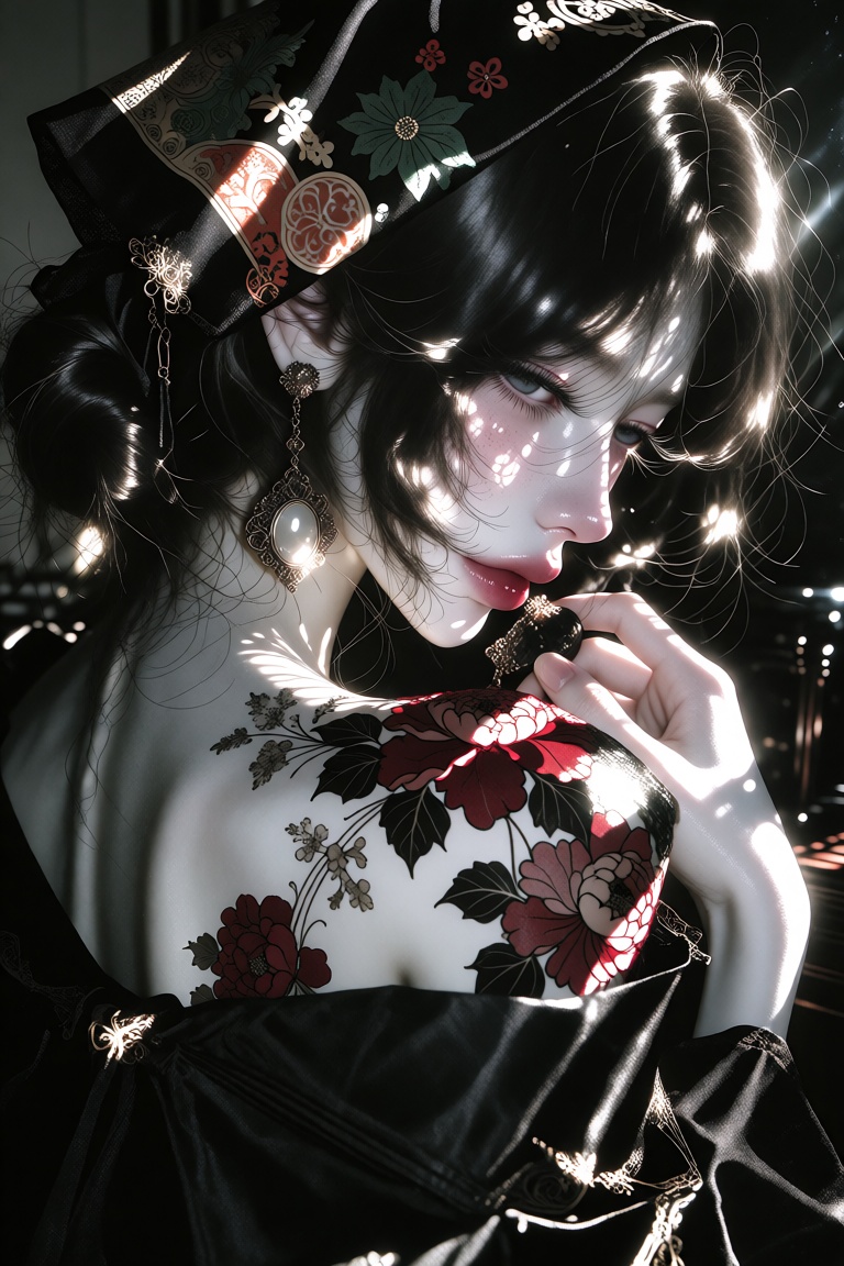 LunelleGlow,  ethereal porcelain beauty,  delicate doll-like feminine face on Tensor.Art